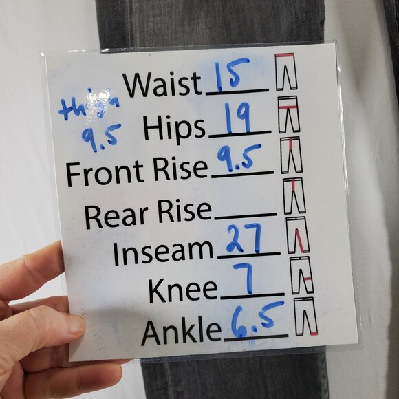 A Gold E 26 Isabel Slim Fit Boyfriend Agolde Grey Distressed Holes Low Rise - Picture 3 of 11